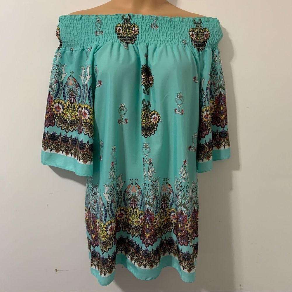 Love Culture Off the Shoulder Dress Style# 03224 M